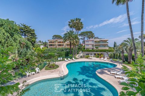 Apartment with rooftop, pool and sea view