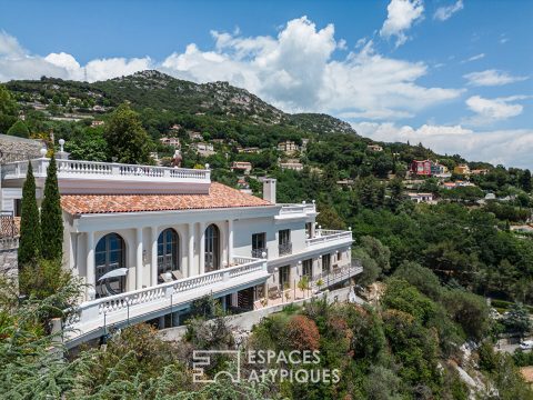 Exceptional Architect Villa with contemplative sea view in La Turbie