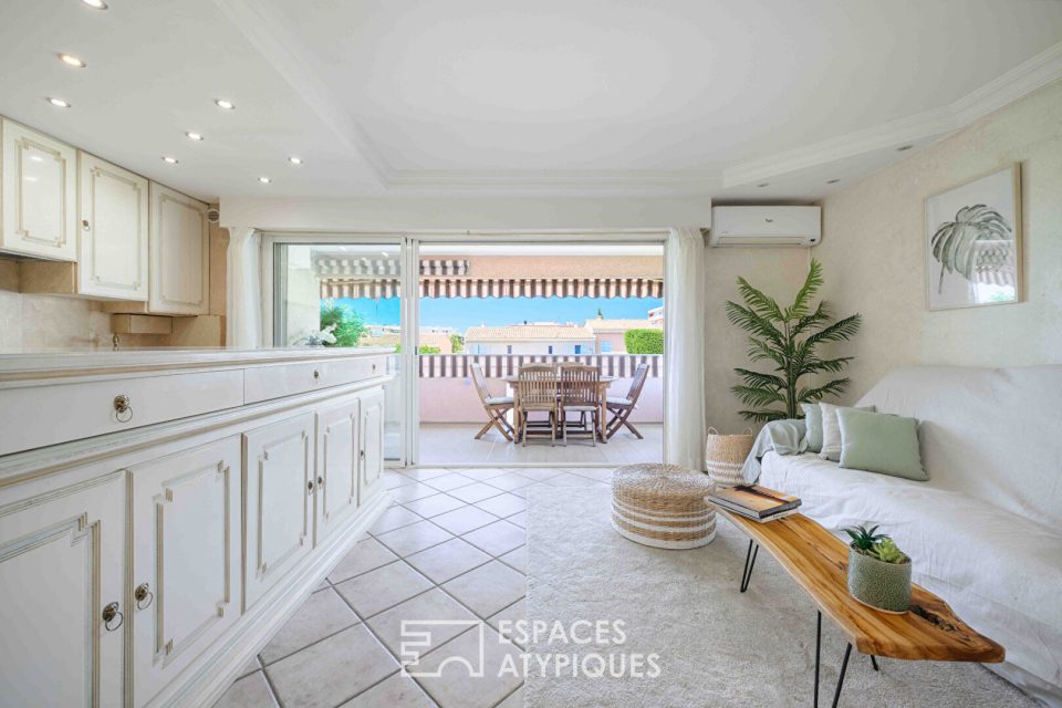 Appartement dans résidence de standing avec terrasse et vue mer
