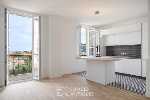 Duplex contemporain rénové à Nice