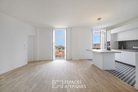 Duplex contemporain entièrement rénové dans un ancien couvent