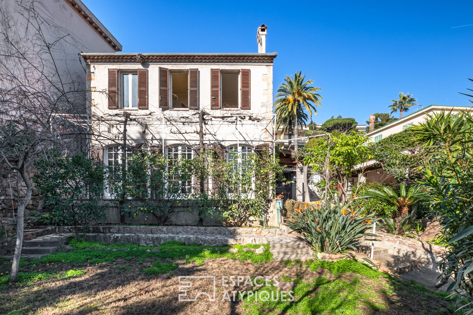 Villa des années 1940 avec jardin