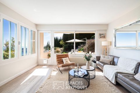 Apartment panoramic view over the bay of Villefranche