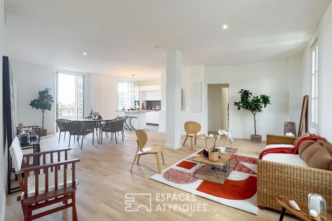 Duplex de charme rénové vue mer, idéal famille ou coliving
