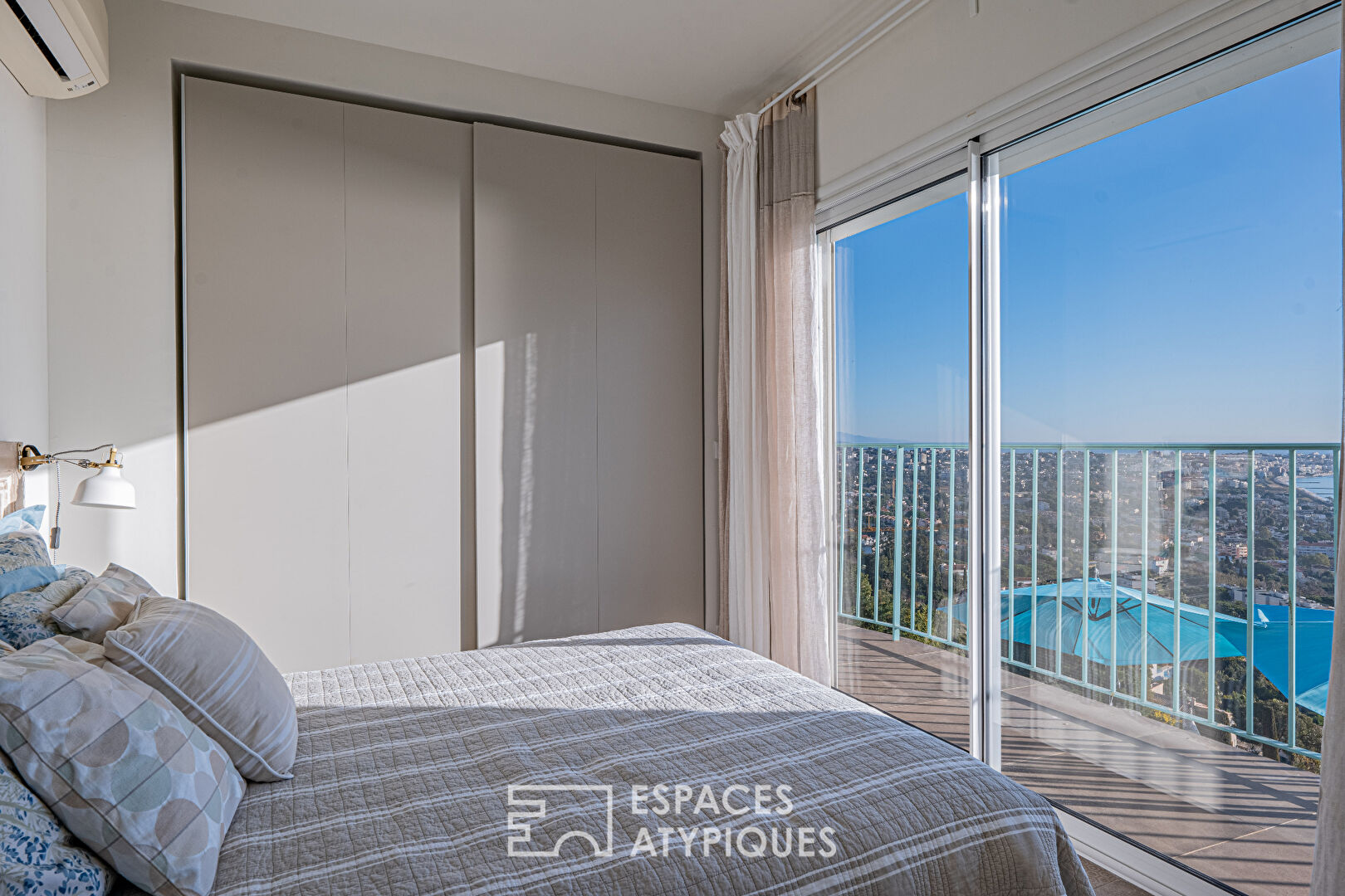 Beautifully renovated character villa with swimming pool and panoramic sea view