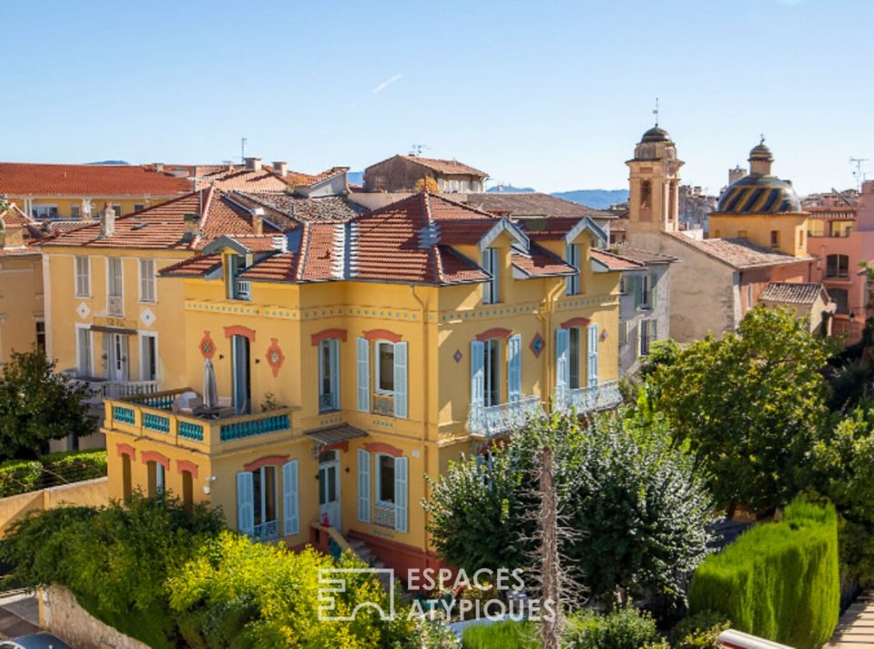 Maison de ville des années 30 style belle époque avec jardin