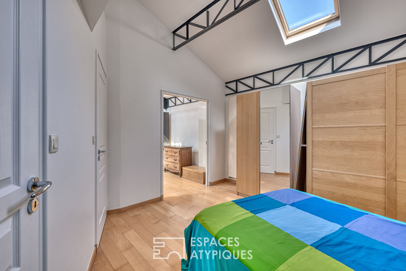 Loft industriel sous verrière