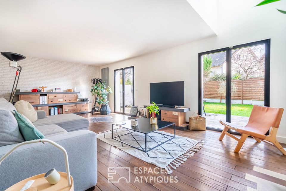 Maison rénovée avec jardin
