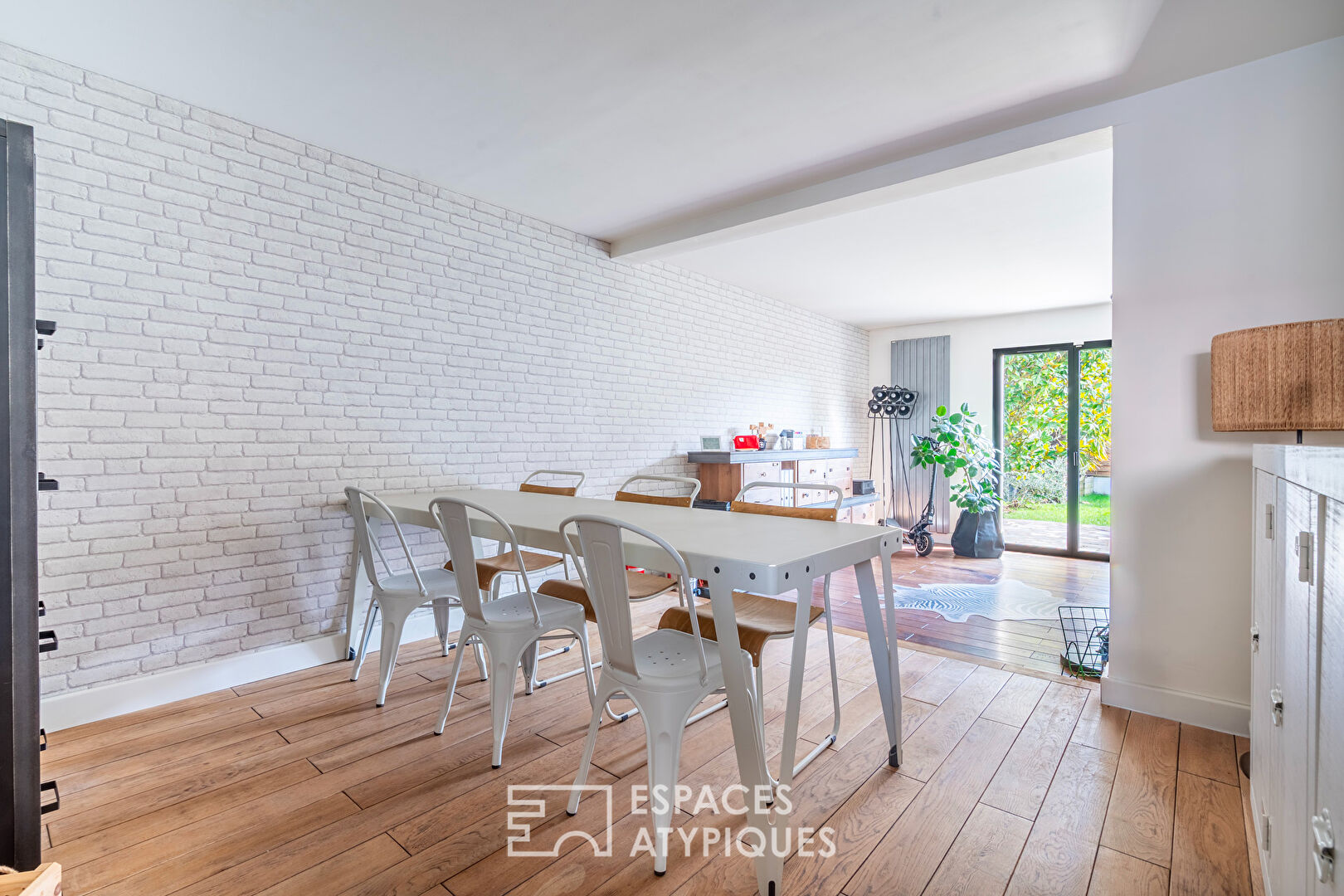 Maison rénovée avec jardin