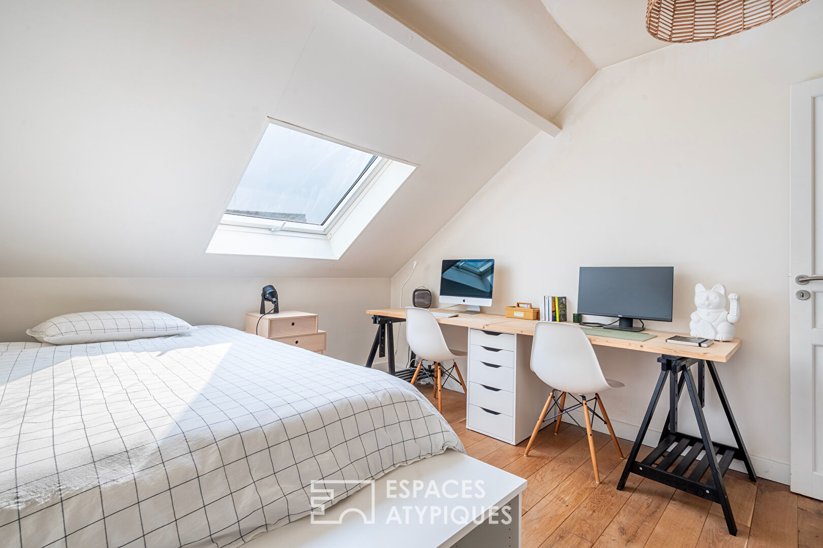 Maison rénovée avec jardin
