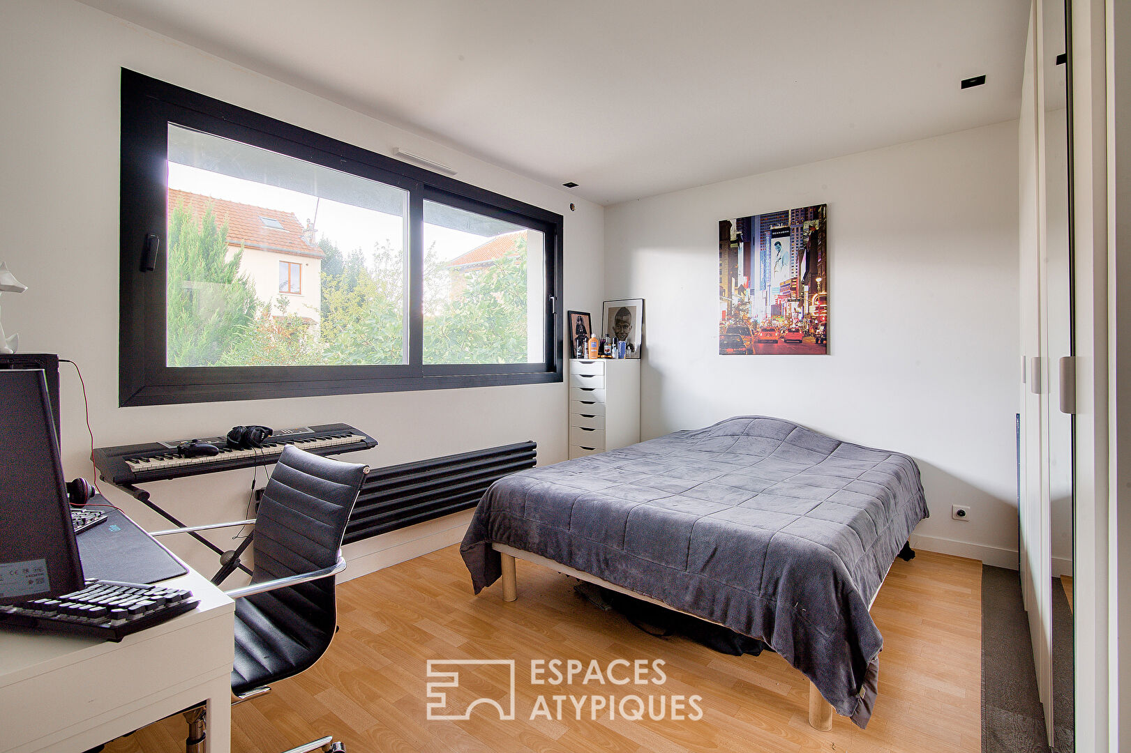Elegant contemporary house with terraces and garden in Fontenay-sous-Bois