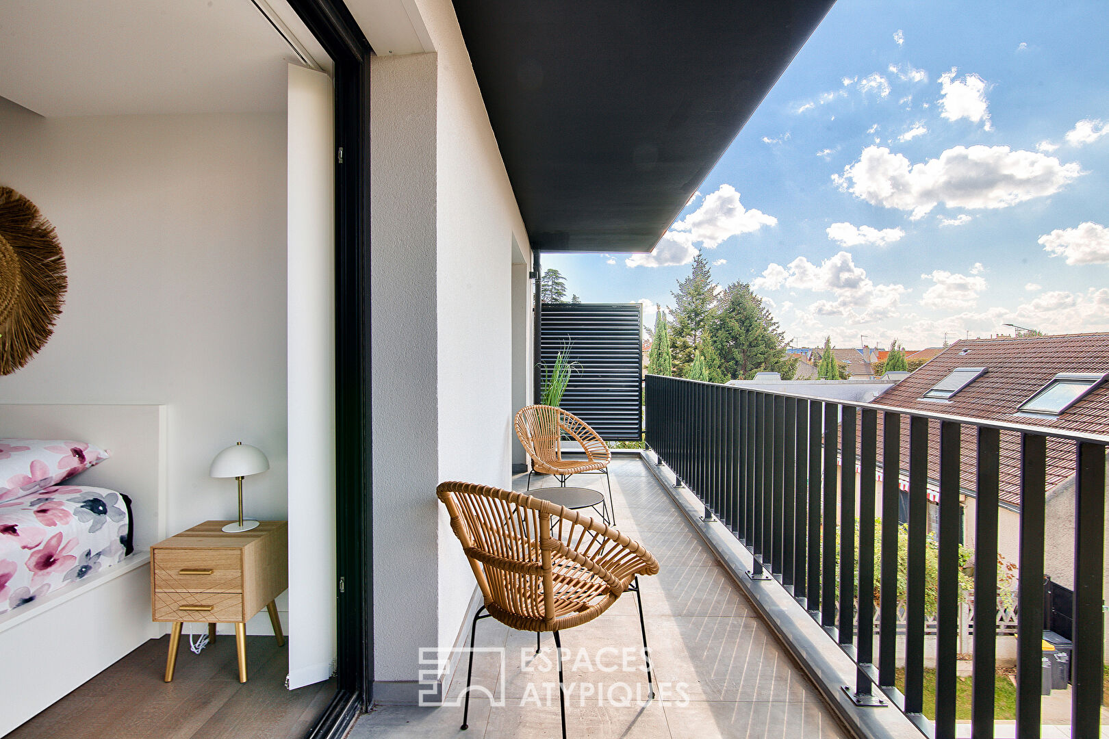 Elegant contemporary house with terraces and garden in Fontenay-sous-Bois