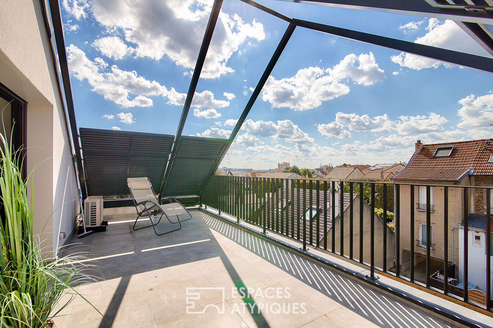 Elegant contemporary house with terraces and garden in Fontenay-sous-Bois