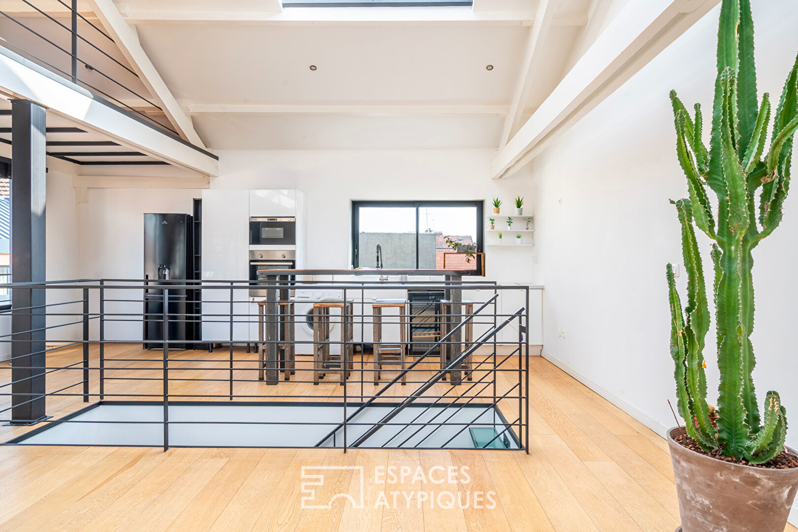 Loft en duplex dans une ancienne cartonnerie