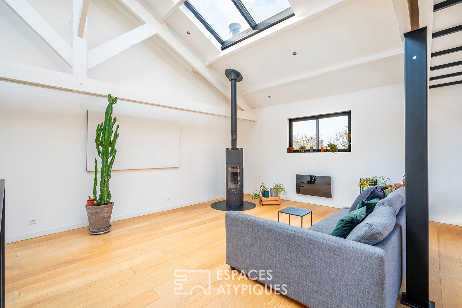Loft en duplex dans une ancienne cartonnerie