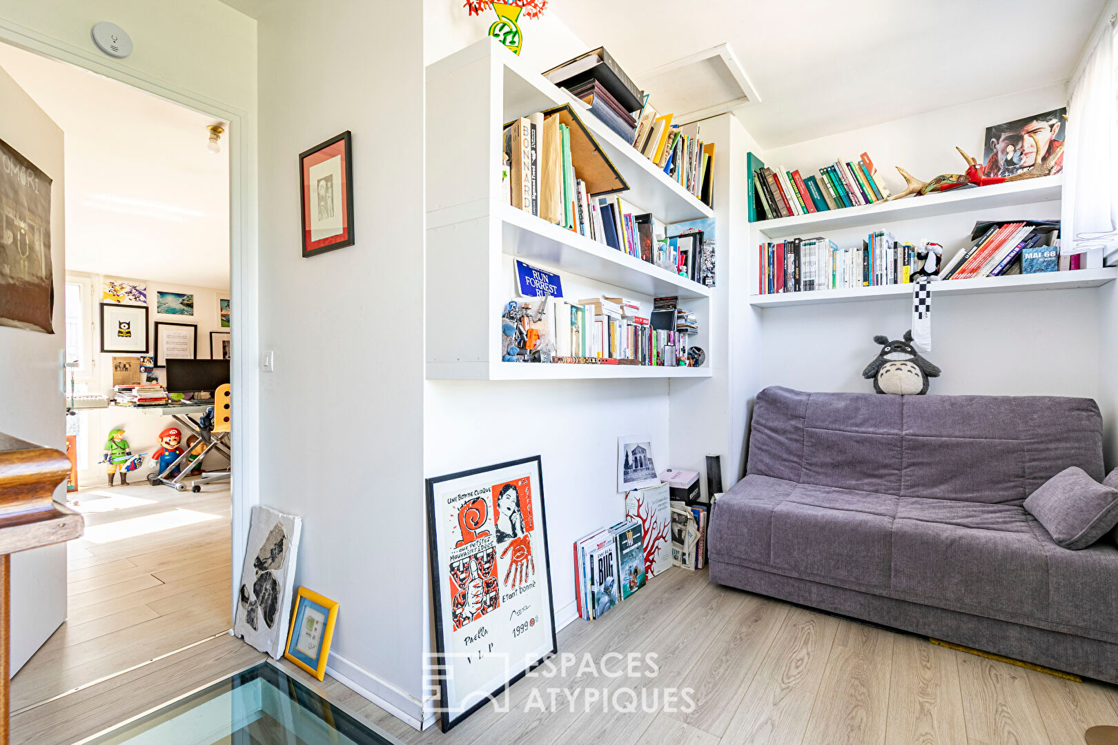 Maison en copropriété avec terrasse ombragée et garage en coeur de ville