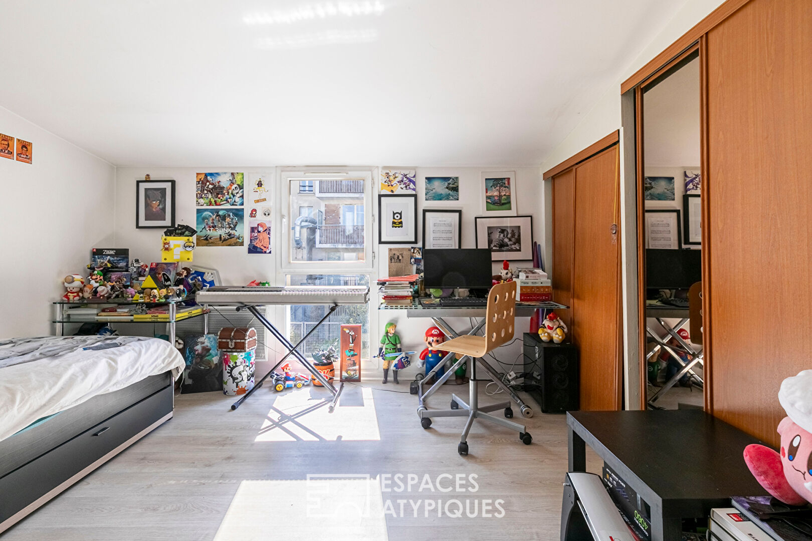 Maison en copropriété avec terrasse ombragée et garage en coeur de ville