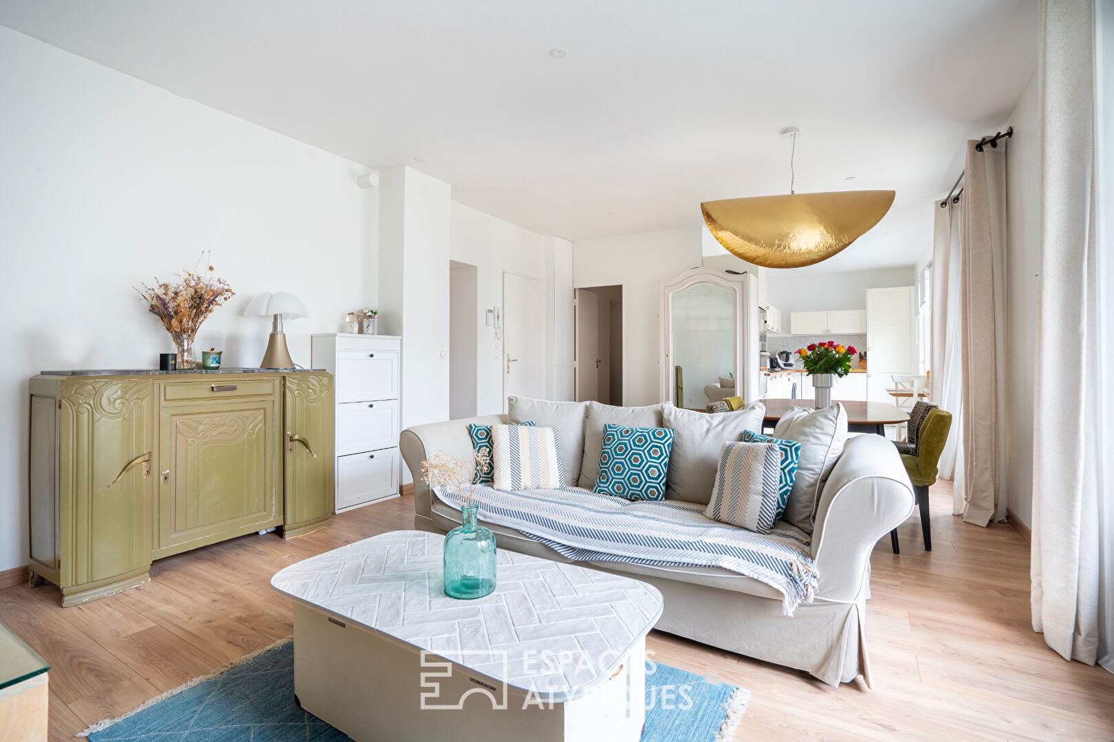 Appartement en centre ville avec jardin privatif