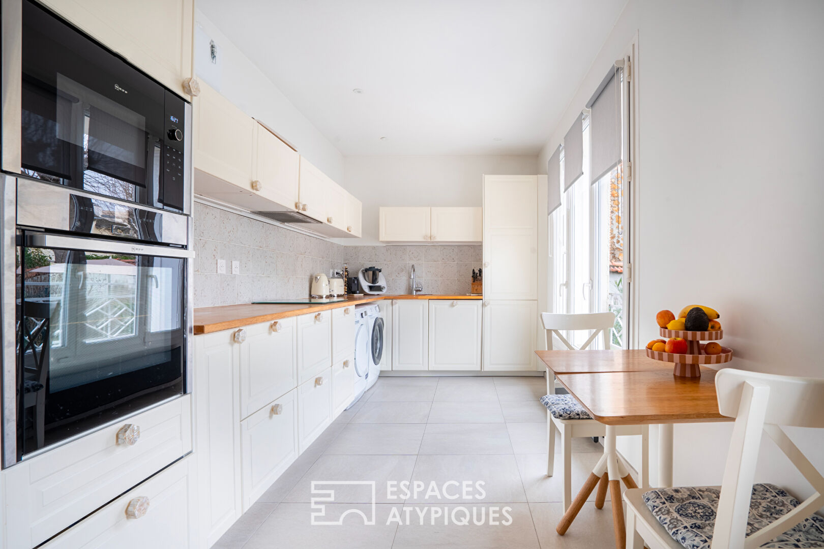 Appartement en centre ville avec jardin privatif