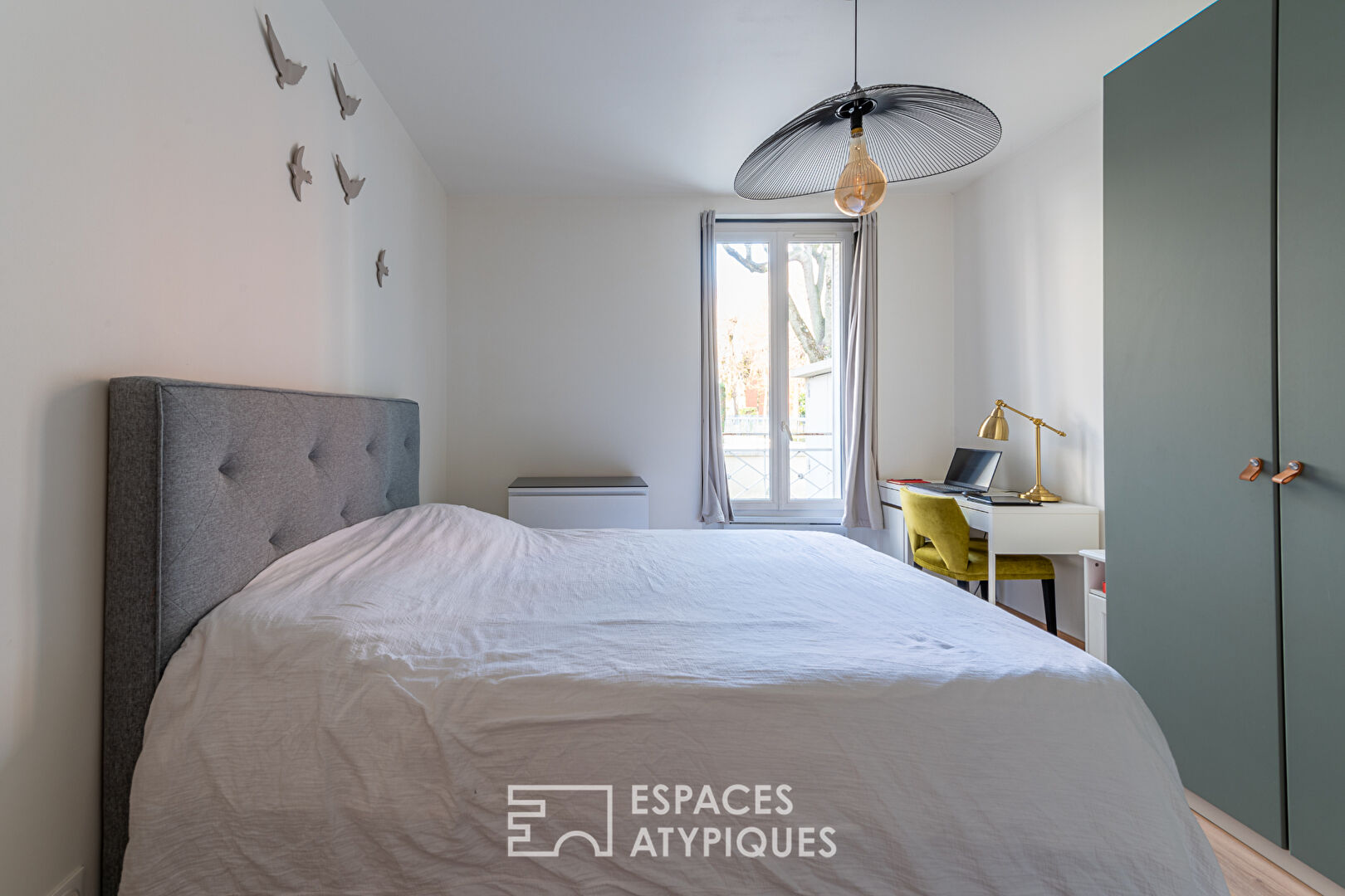 Appartement en centre ville avec jardin privatif