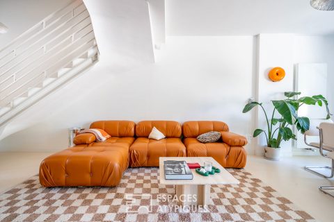 Duplex with garden in a renovated old school