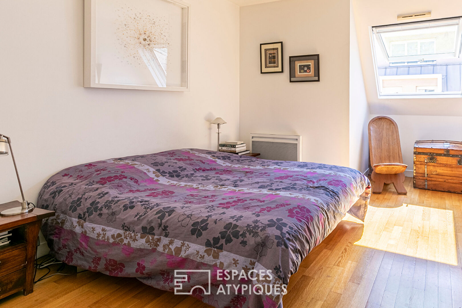 Duplex lumineux avec terrasse arborée en dernier étage