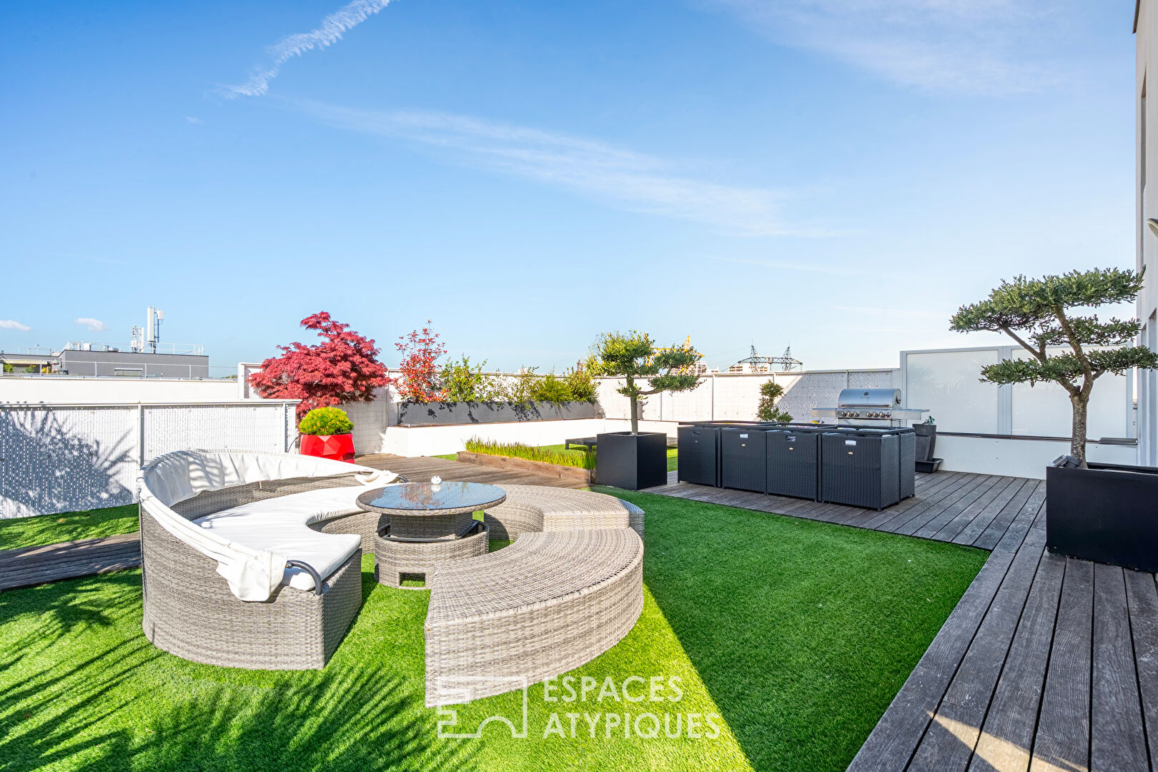 Penthouse en duplex avec terrasse panoramique