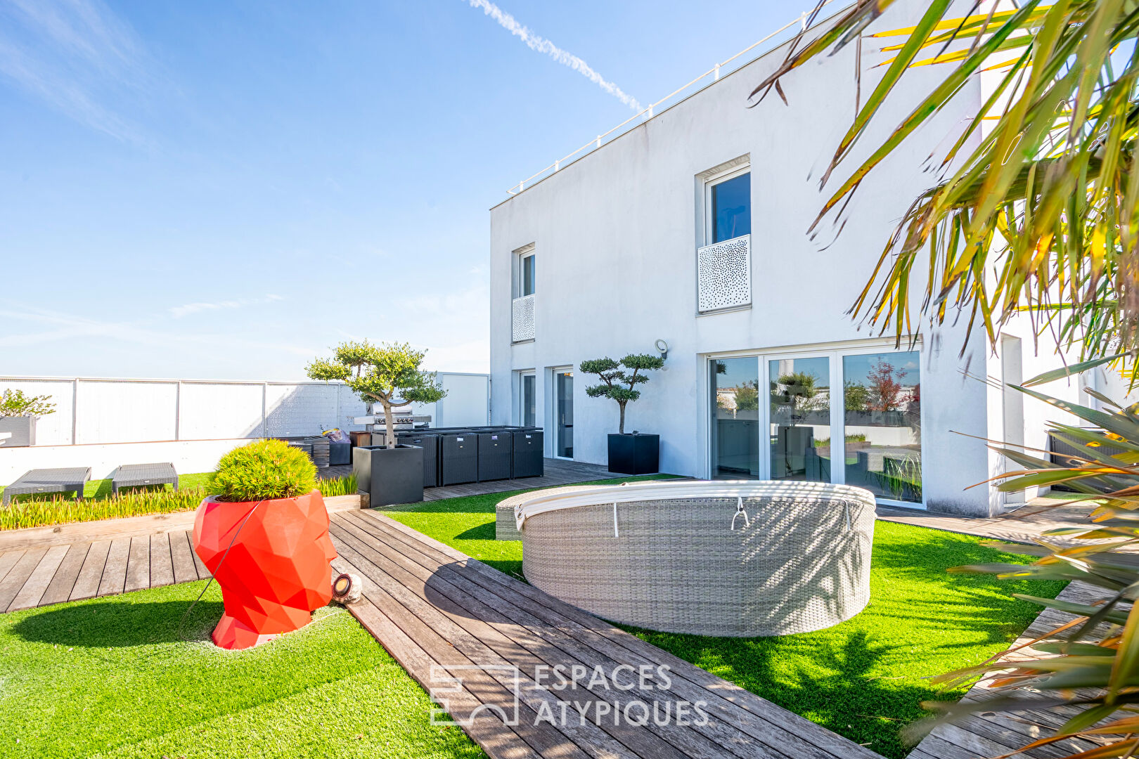 Penthouse en duplex avec terrasse panoramique