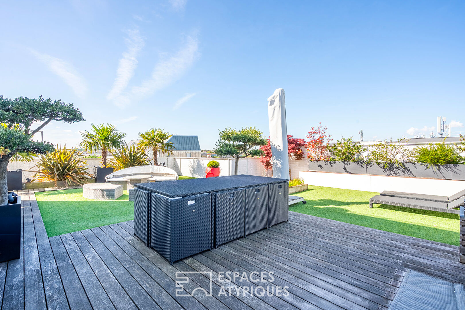 Penthouse en duplex avec terrasse panoramique