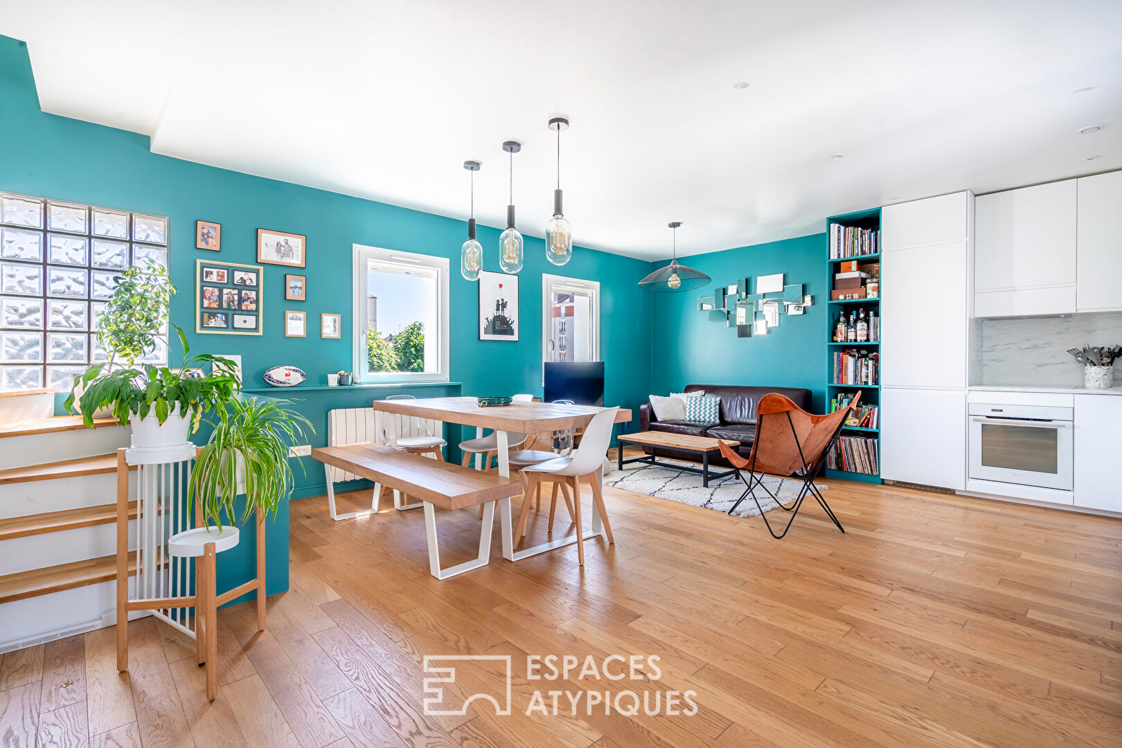 Duplex stylé avec terrasse en plein ciel, à quelques minutes de Paris
