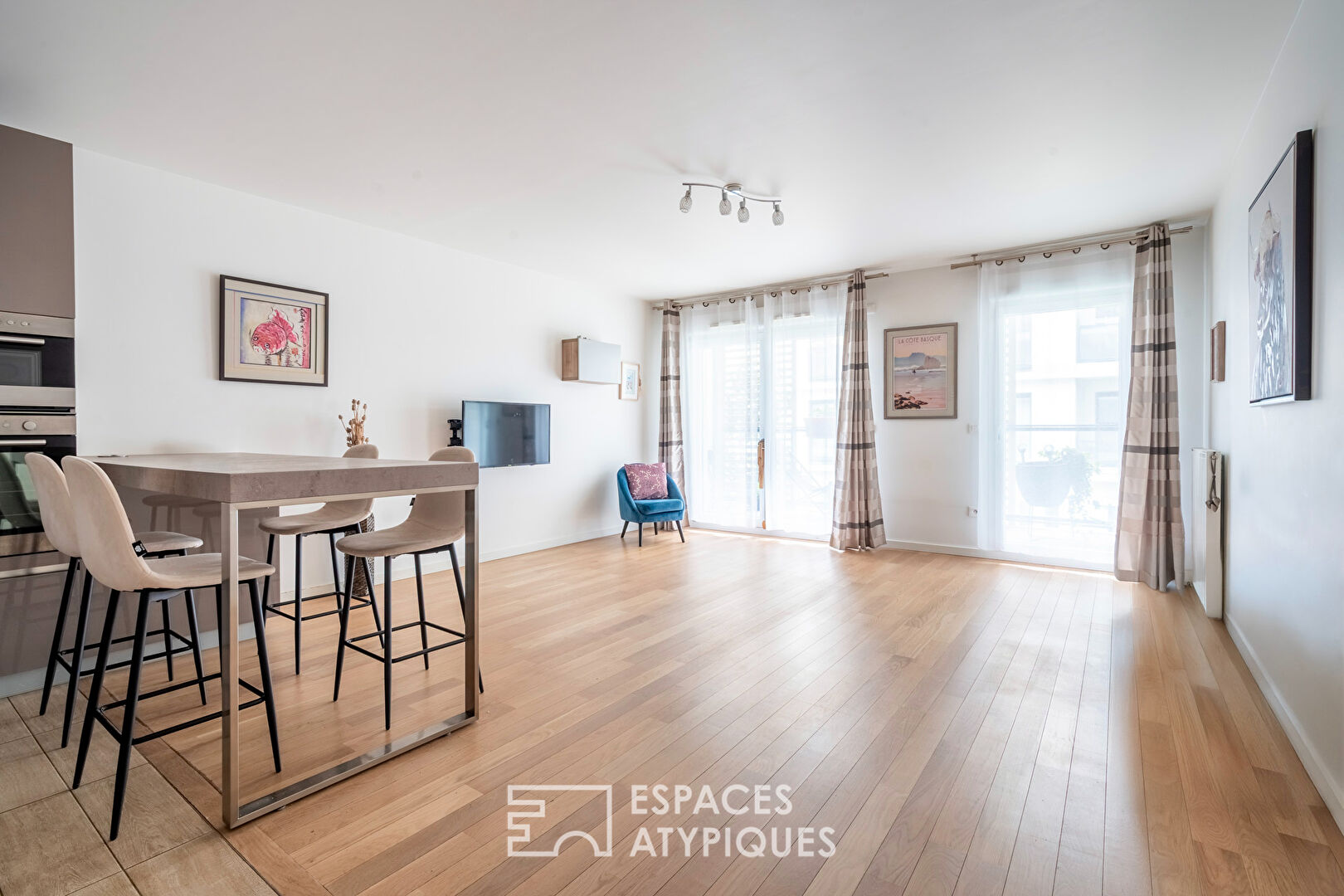 Appartement récent en hyper centre ville