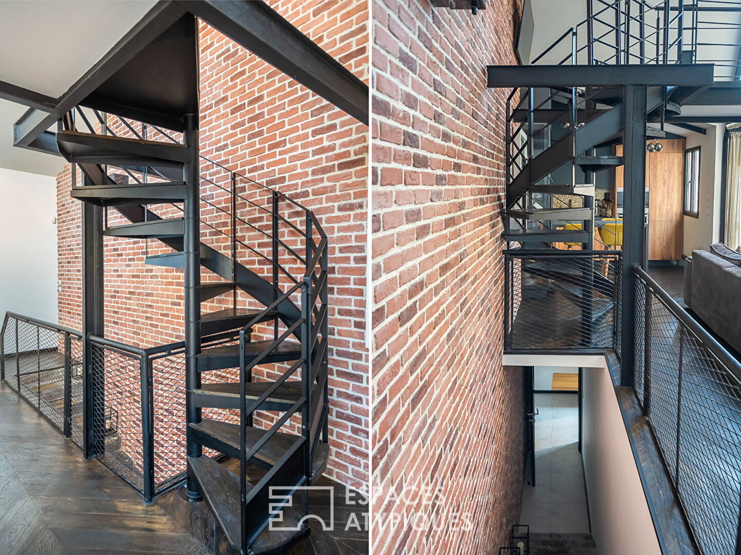 Former garage converted into a loft near the banks of the Marne