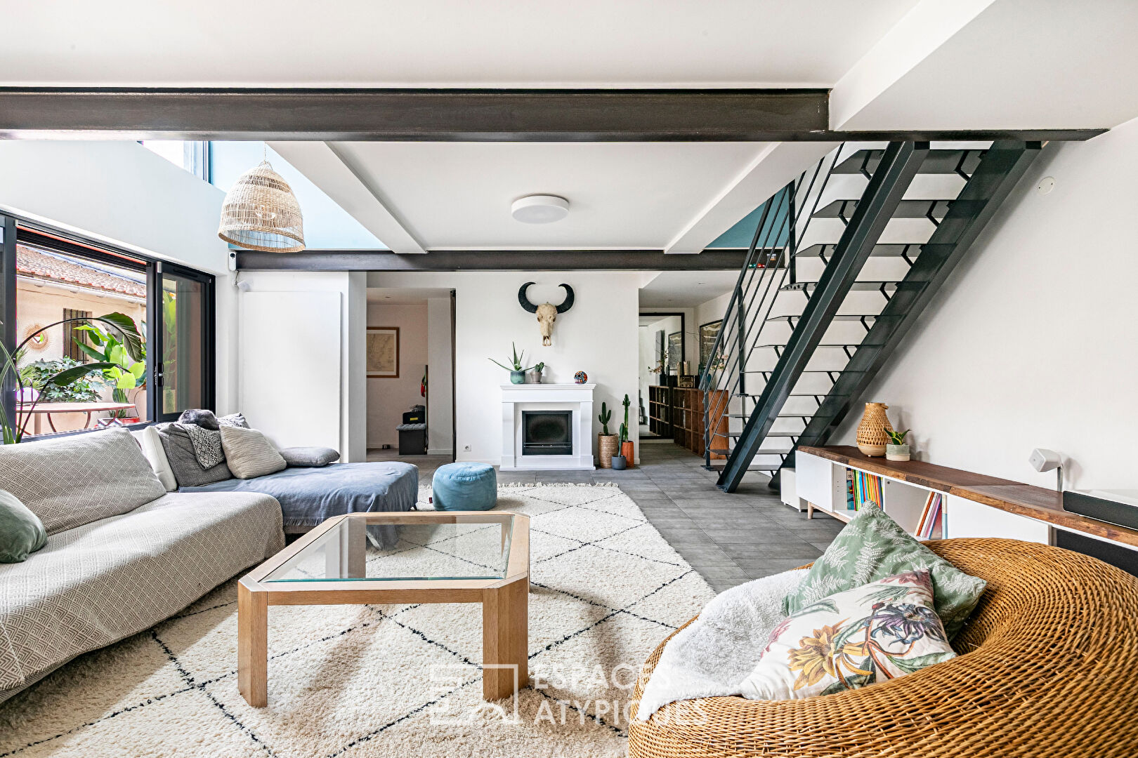 Maison d’architecte en copropriété aux portes de Paris