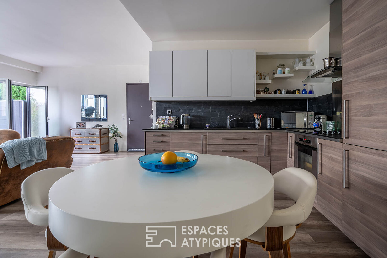 Appartement loft avec jardin