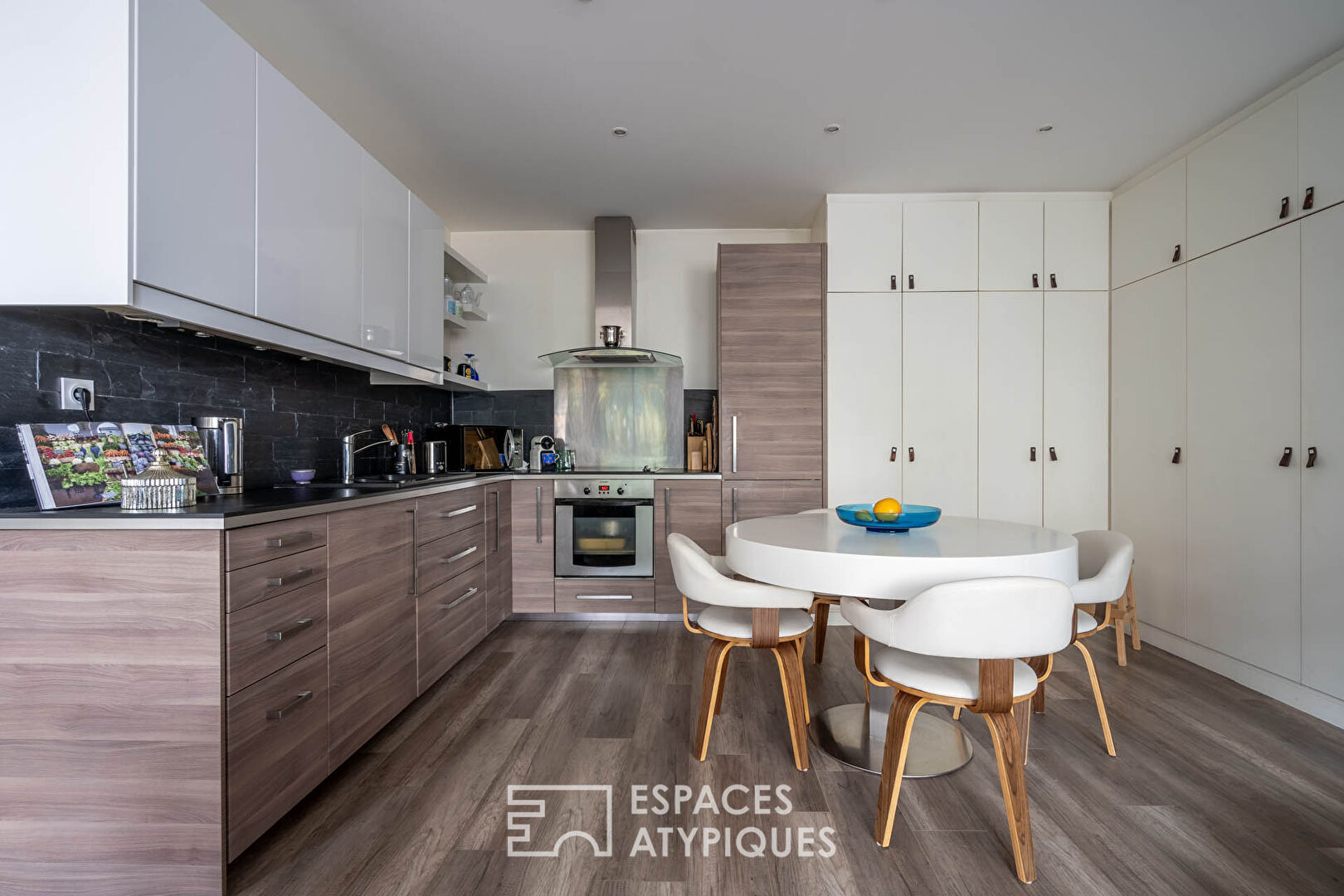 Appartement loft avec jardin