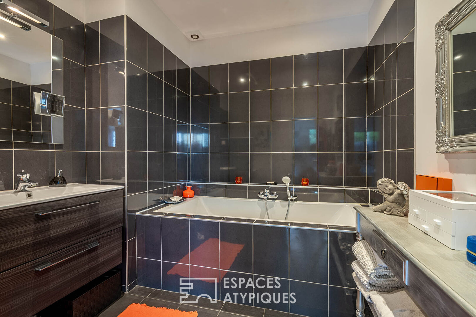 Appartement loft avec jardin