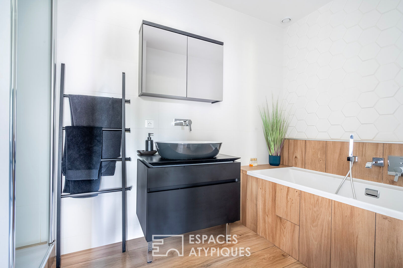 Appartement en bord de Marne avec jardin, dans le quartier du Parc