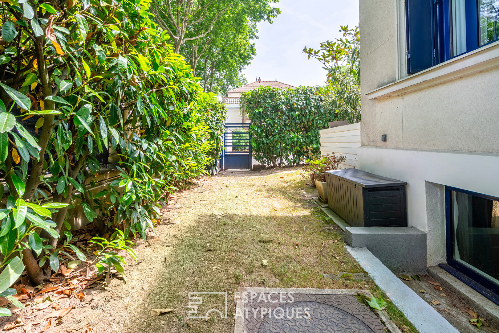 Appartement en bord de Marne avec jardin, dans le quartier du Parc
