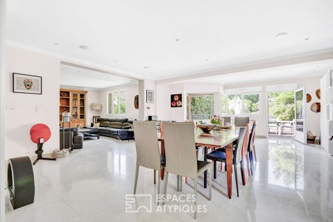 Architect-designed family home just outside Paris