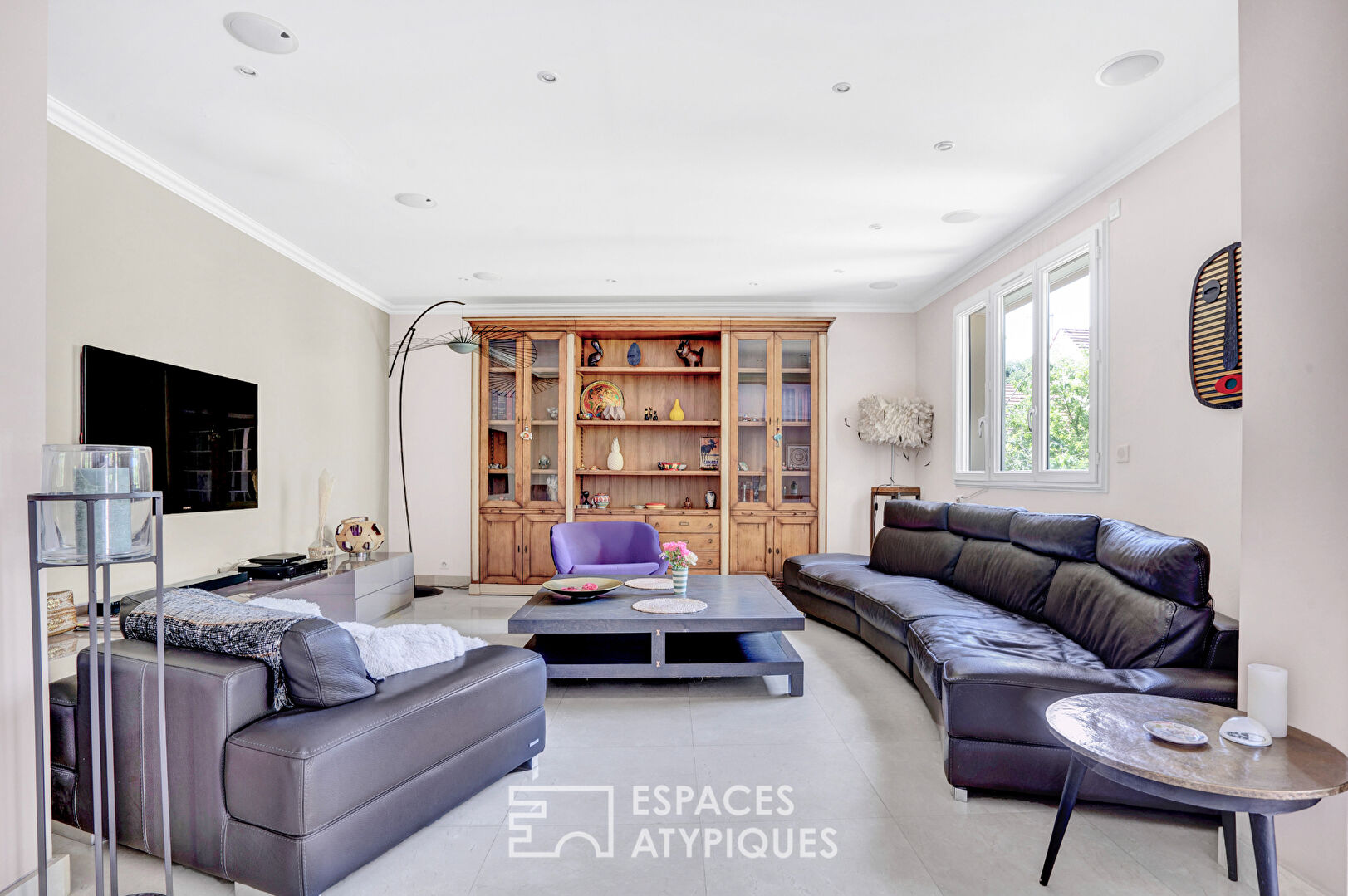 Architect-designed family home just outside Paris