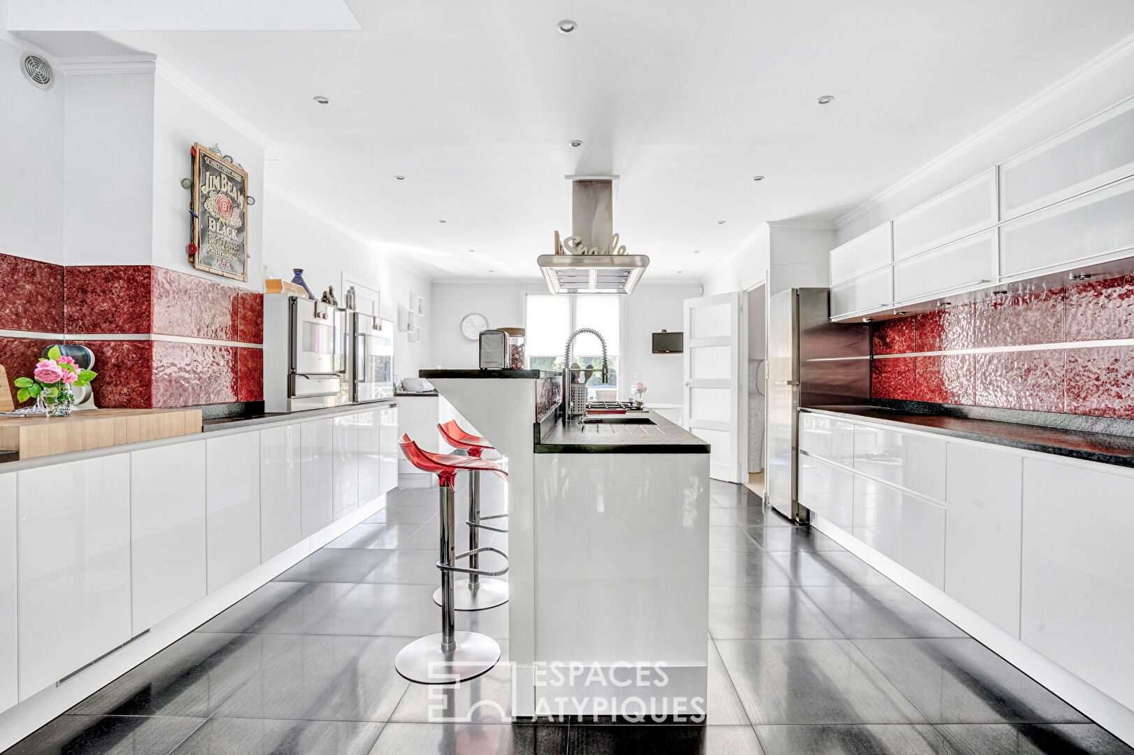 Architect-designed family home just outside Paris