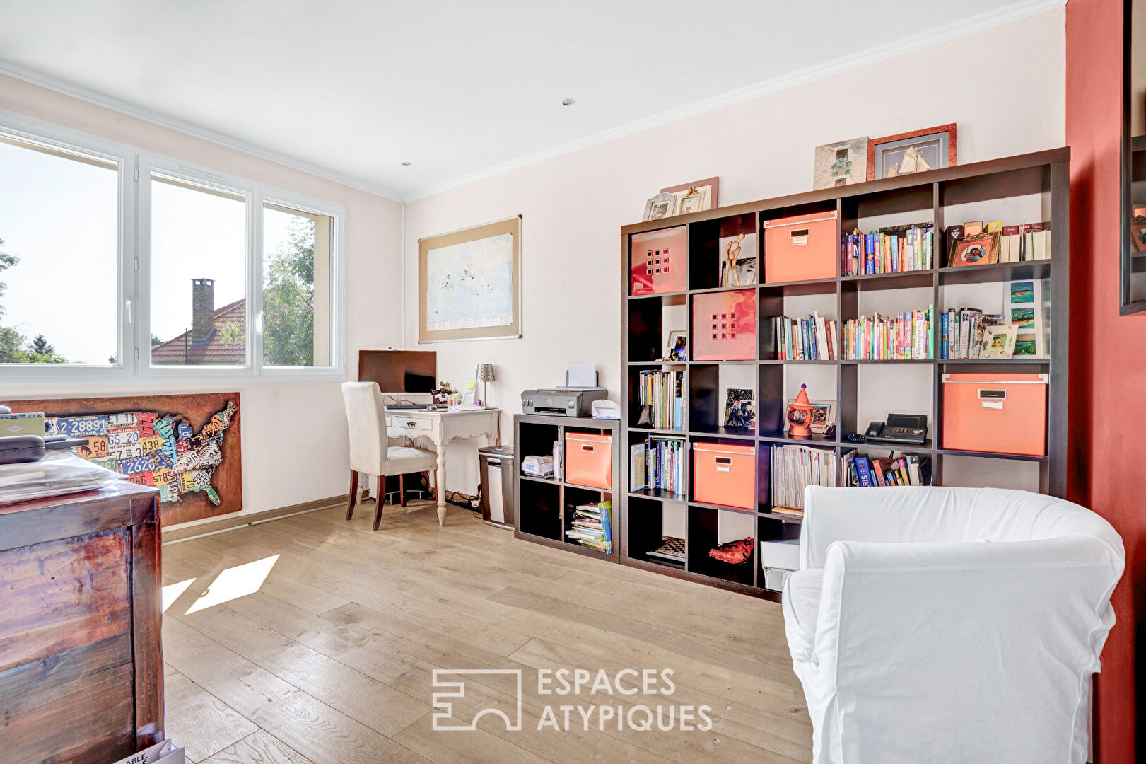 Architect-designed family home just outside Paris