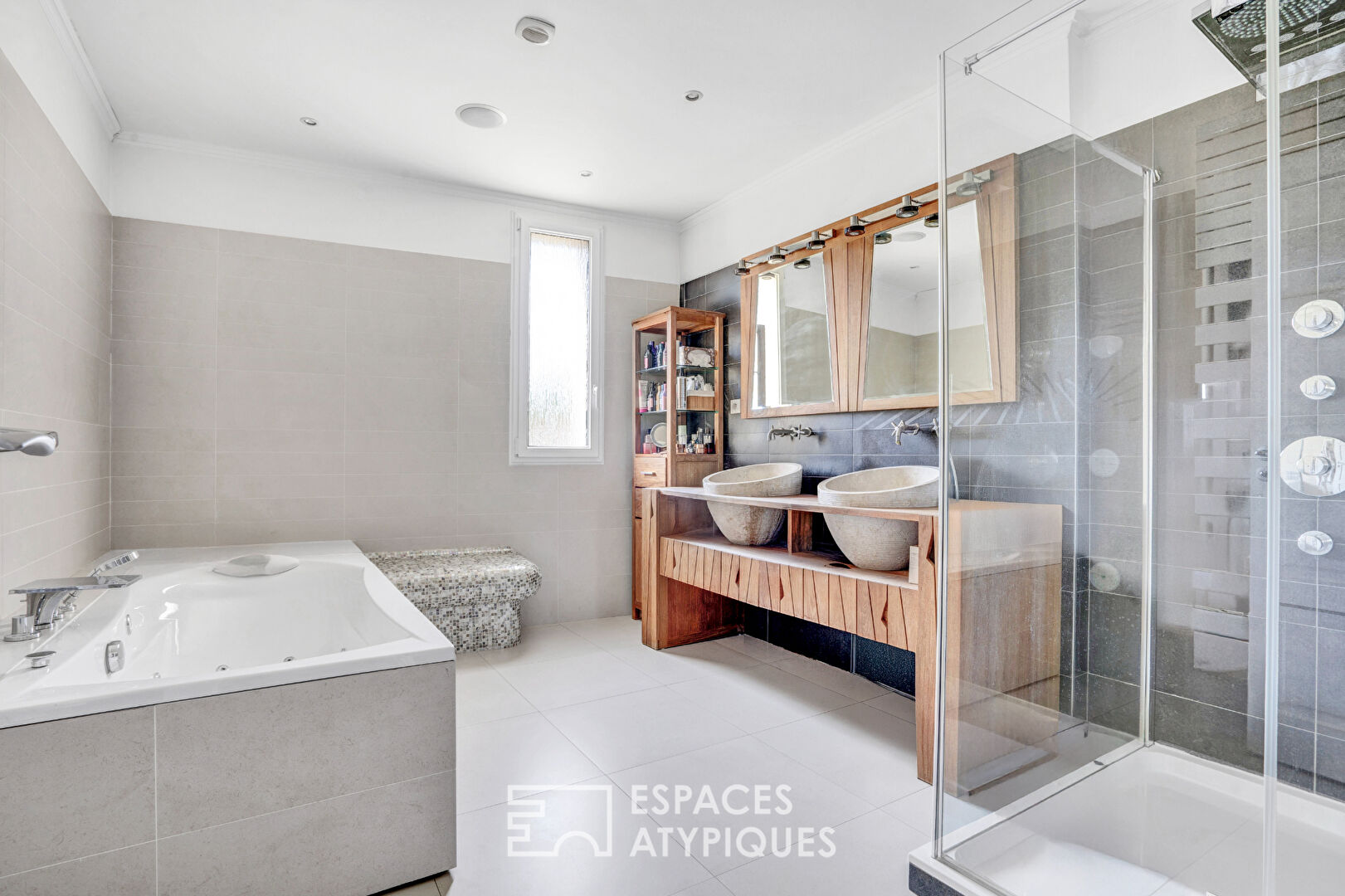 Architect-designed family home just outside Paris