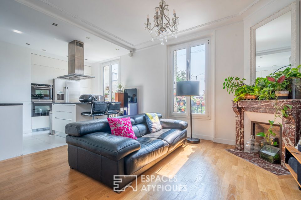 Appartement rénové dans immeuble bourgeois