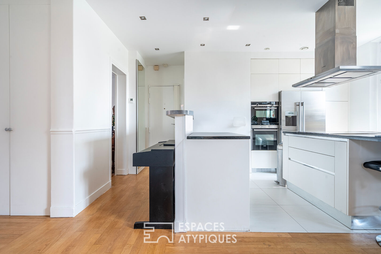 Renovated flat in a middle-class building