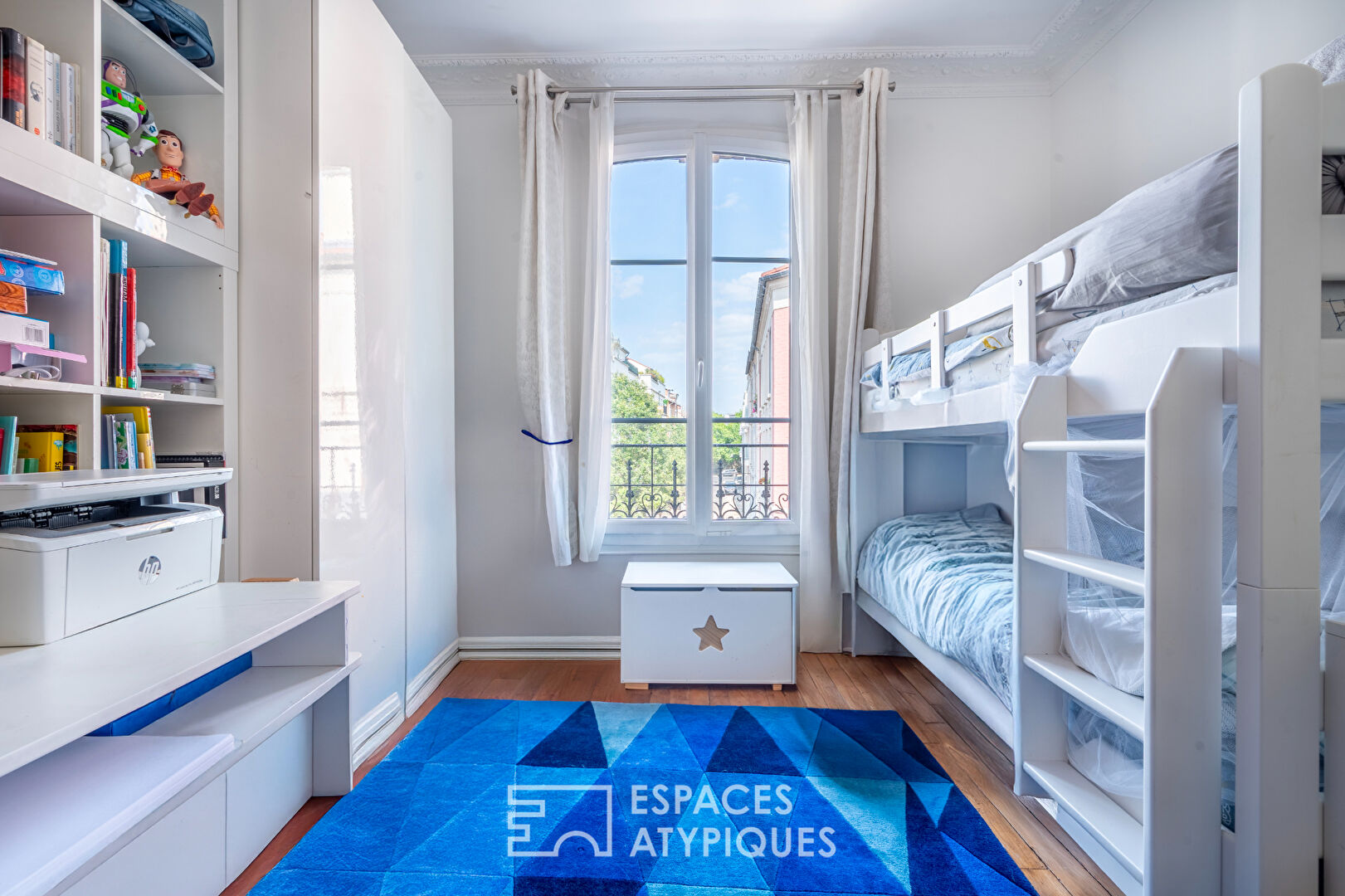 Renovated flat in a middle-class building