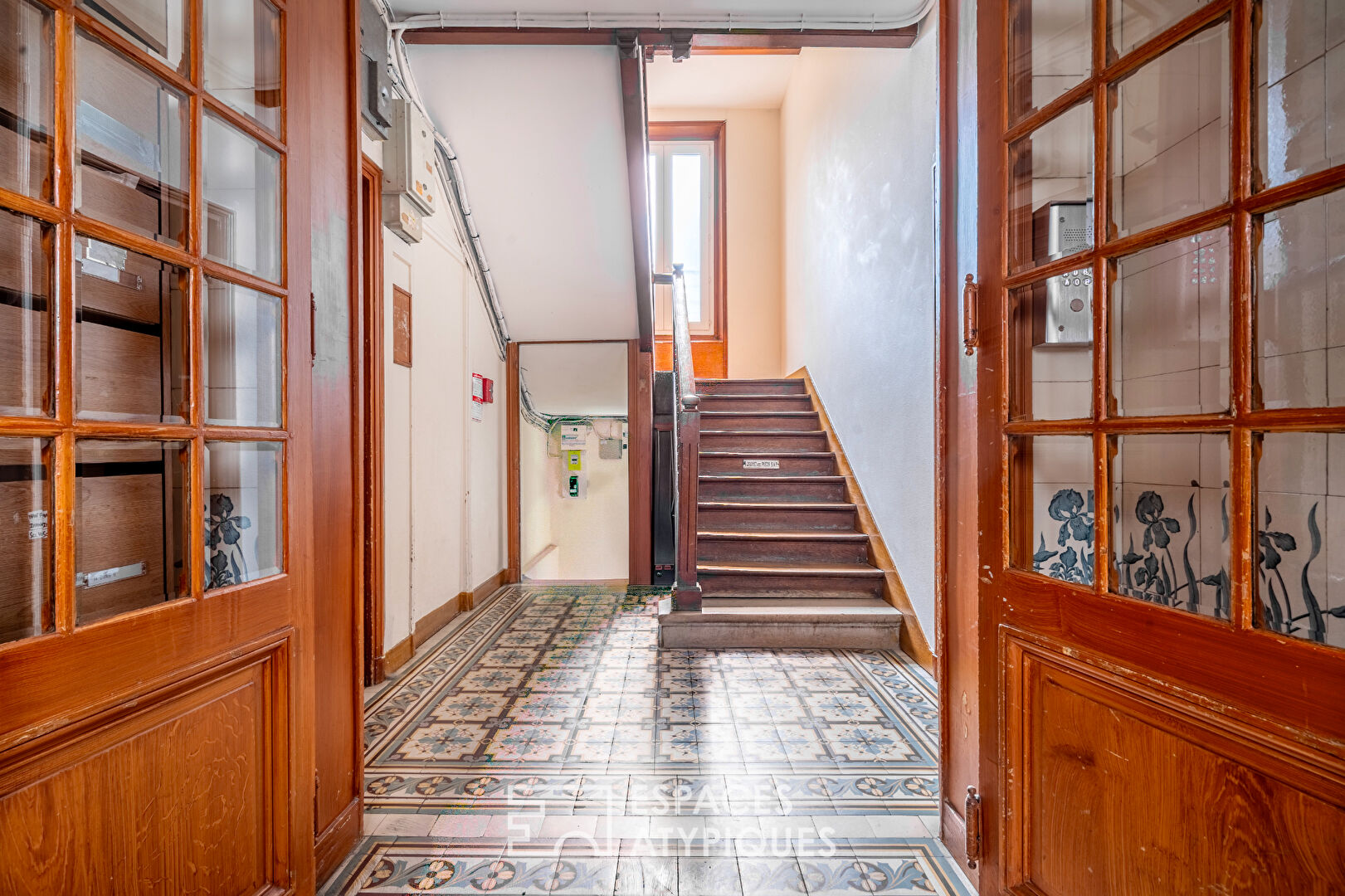 Renovated flat in a middle-class building