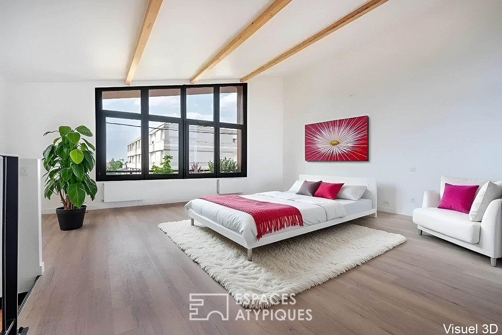 Vertical architect-designed house with views over Paris