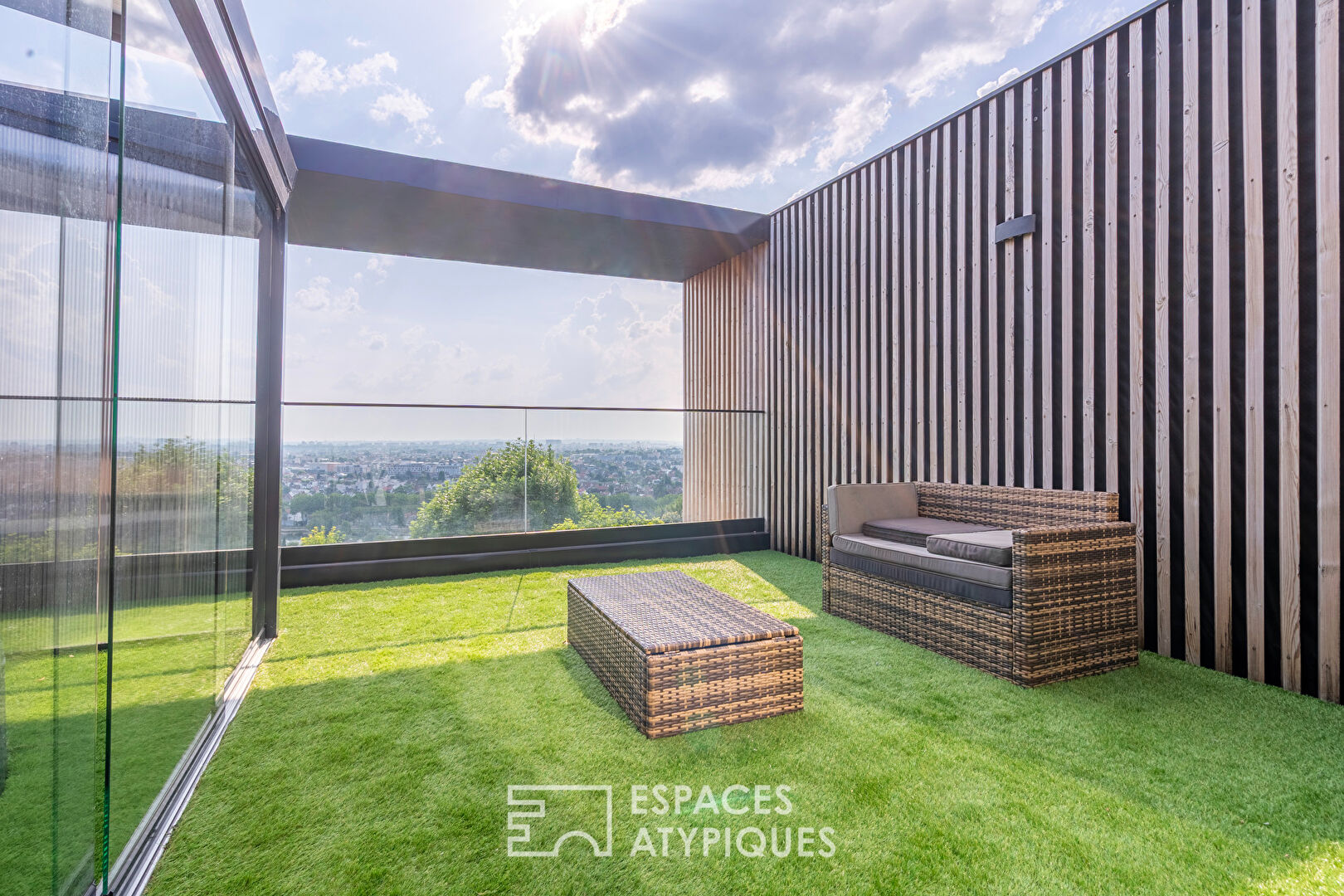 Contemporaine avec vue panoramique exceptionnelle