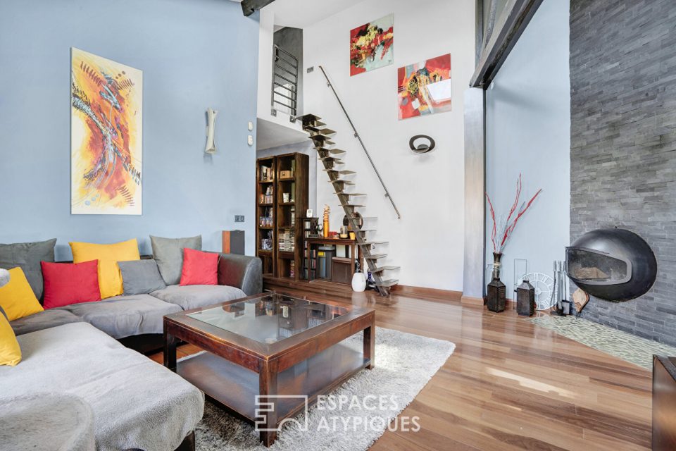 Duplex atypique avec terrasse